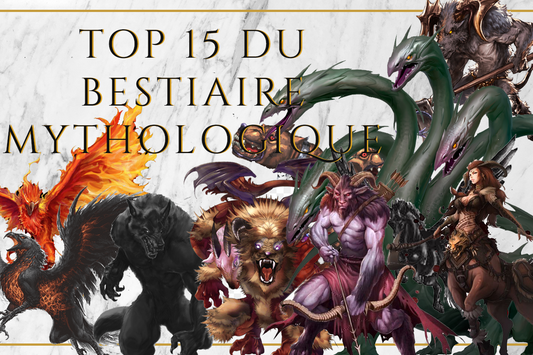 Top 15 du bestiaire des créatures mythique de la mythologie grecque