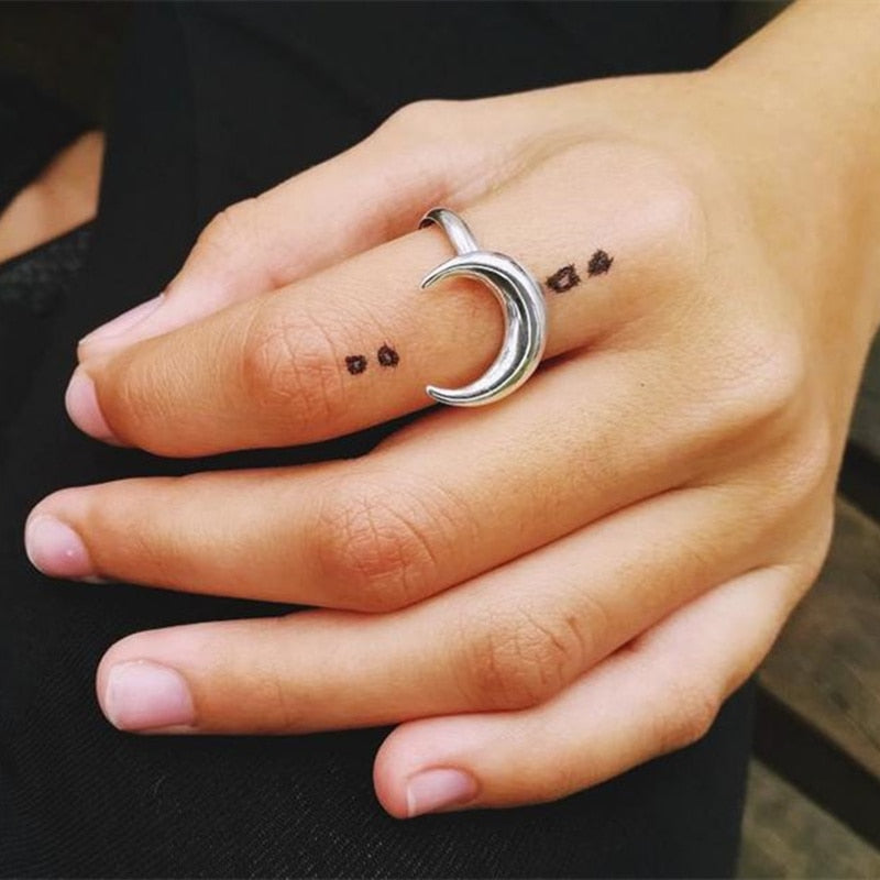 Bague séléné Déesse de la lune