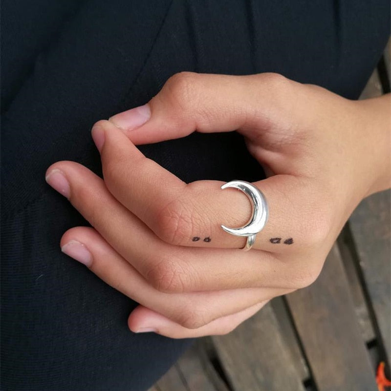 Bague séléné Déesse de la lune
