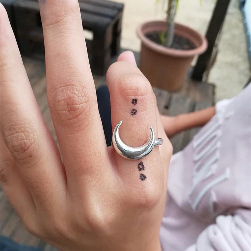 Bague séléné Déesse de la lune