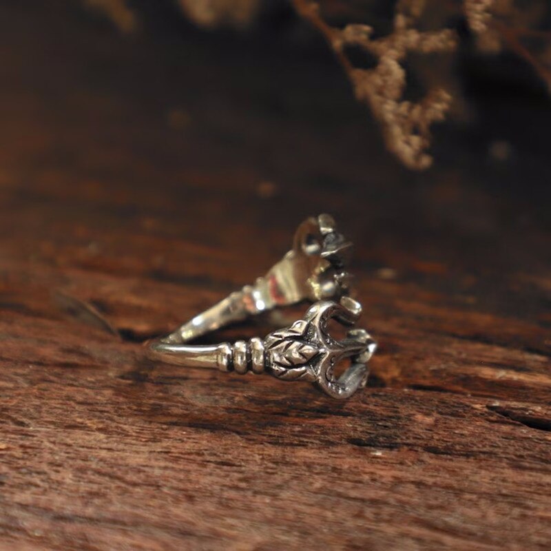 Bague trident Poséidon