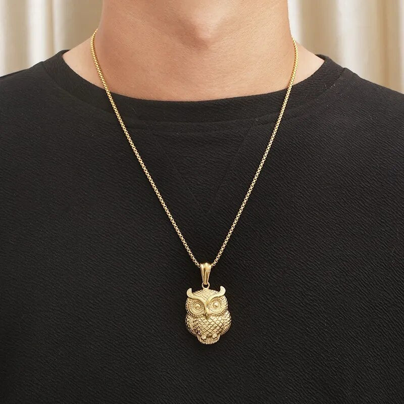 Owl Pendant<br> Athena