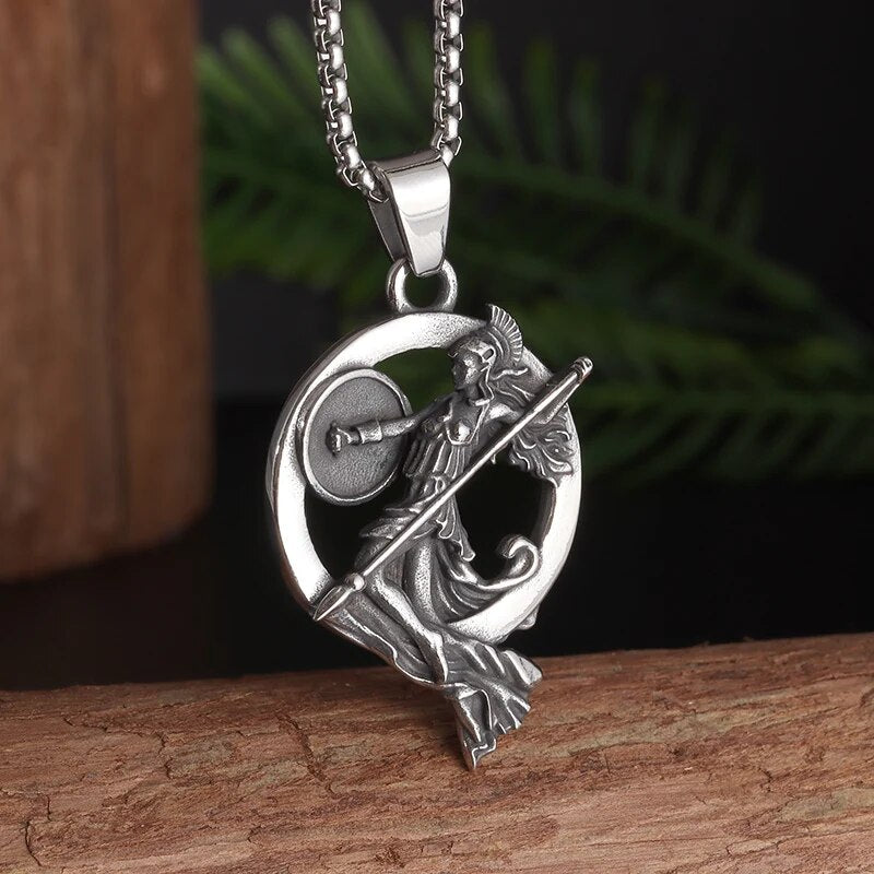 Pendentif Athéna Déesse de la guerre