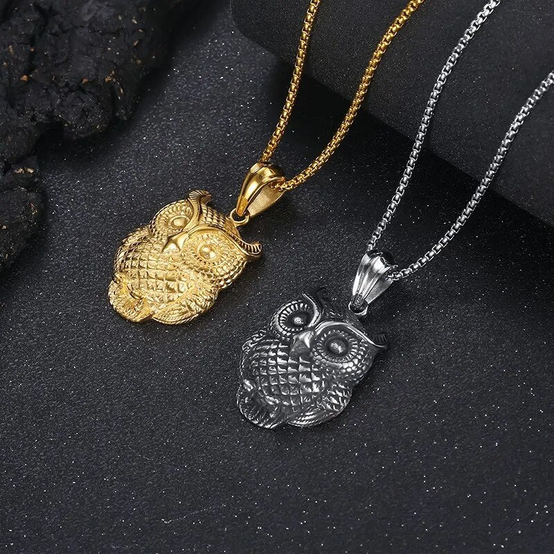 Owl Pendant<br> Athena