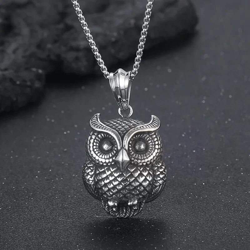 Owl Pendant<br> Athena