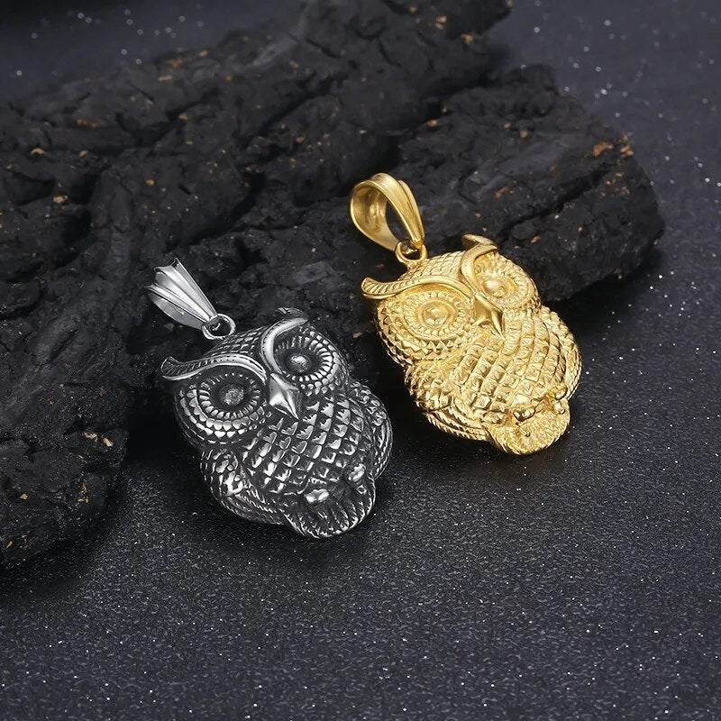 Owl Pendant<br> Athena