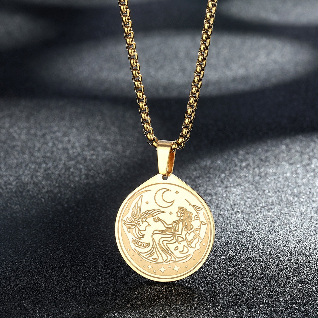 Pendentif Séléné Déesse de la lune