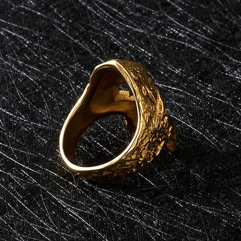 Bague Roi de sparte Casque Sparte