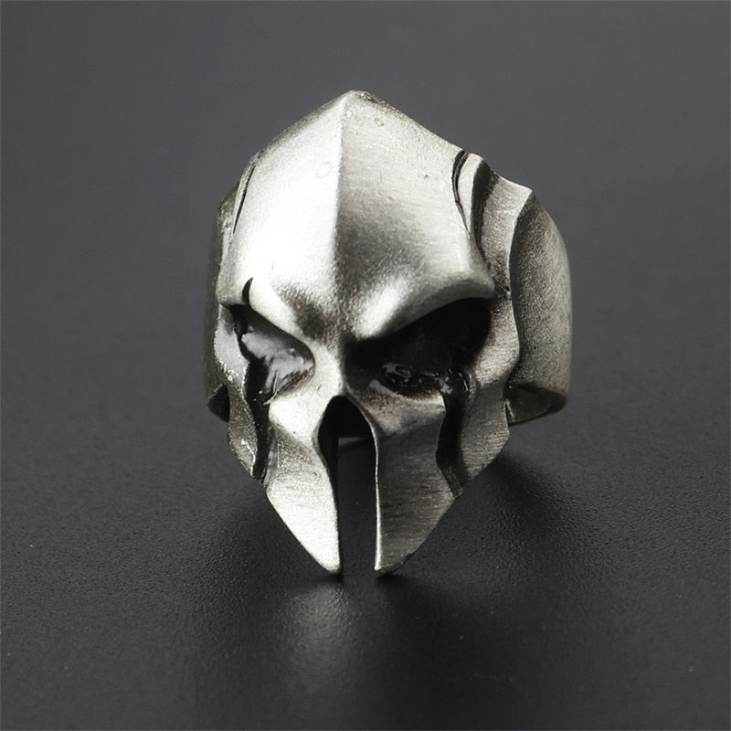 Bague Spartiate Tête de mort