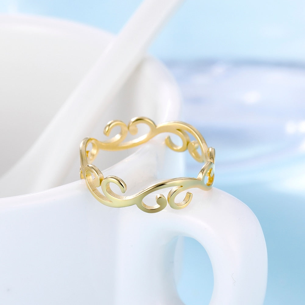 Bague Grec <br> Spirale olympienne