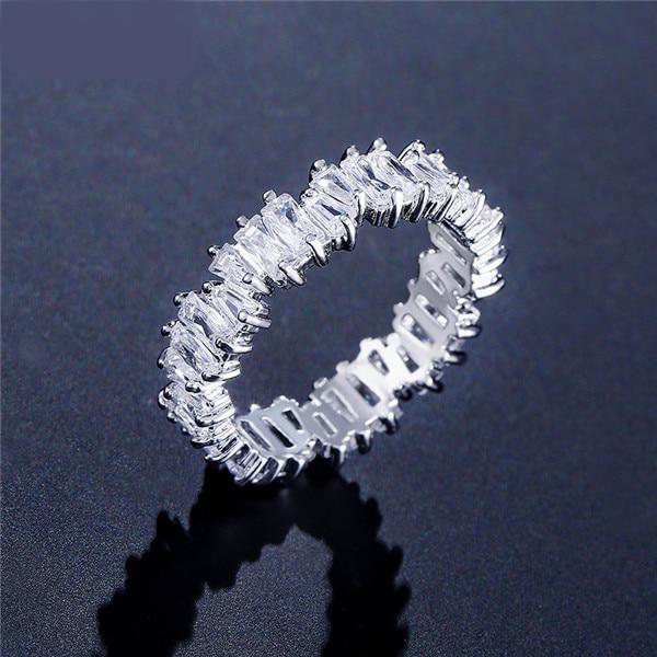 Bague Grec Acier et Zircon