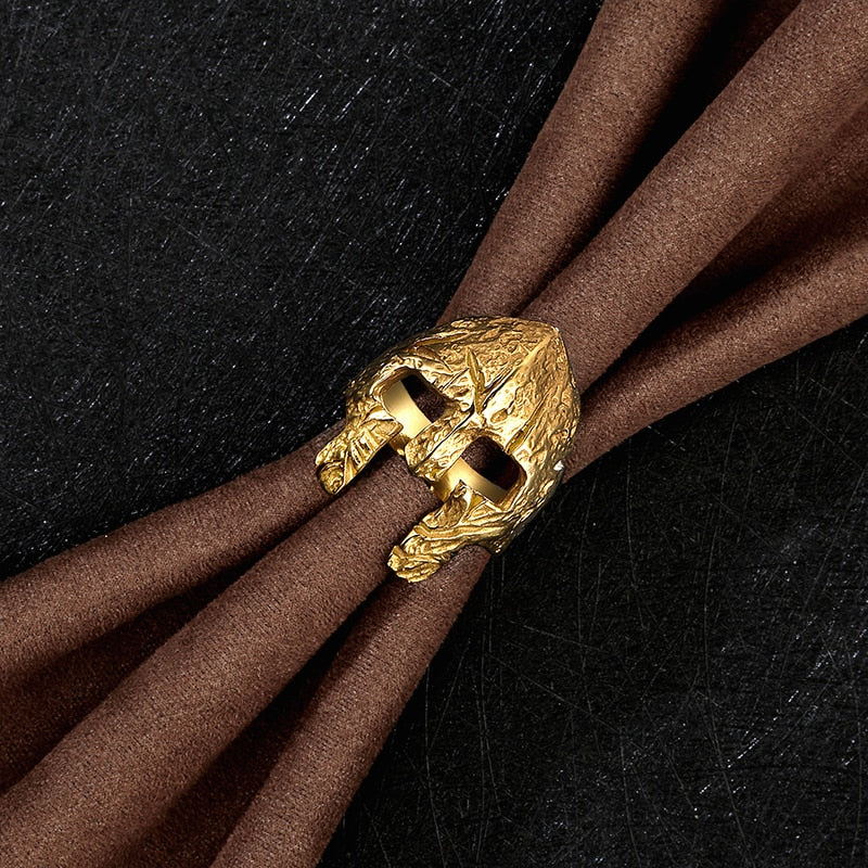 Bague Roi de sparte Casque Sparte