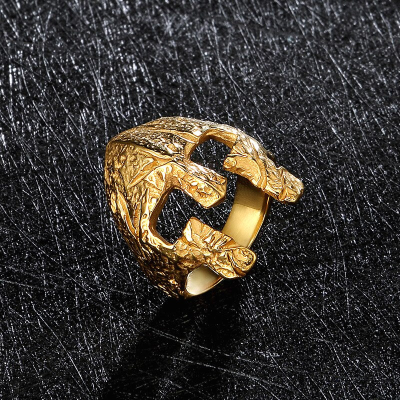 Bague Roi de sparte Casque Sparte