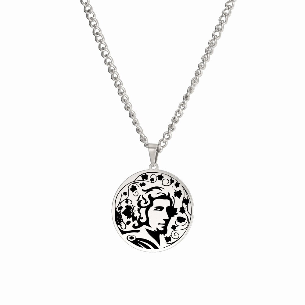 Pendentif de Dionysos Dieu du vin
