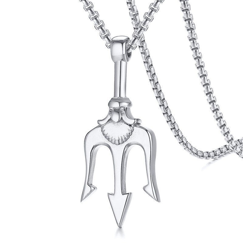 Pendentif Trident Poséidon