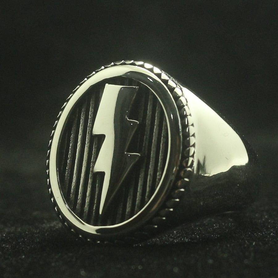 Bague Zeus la foudre