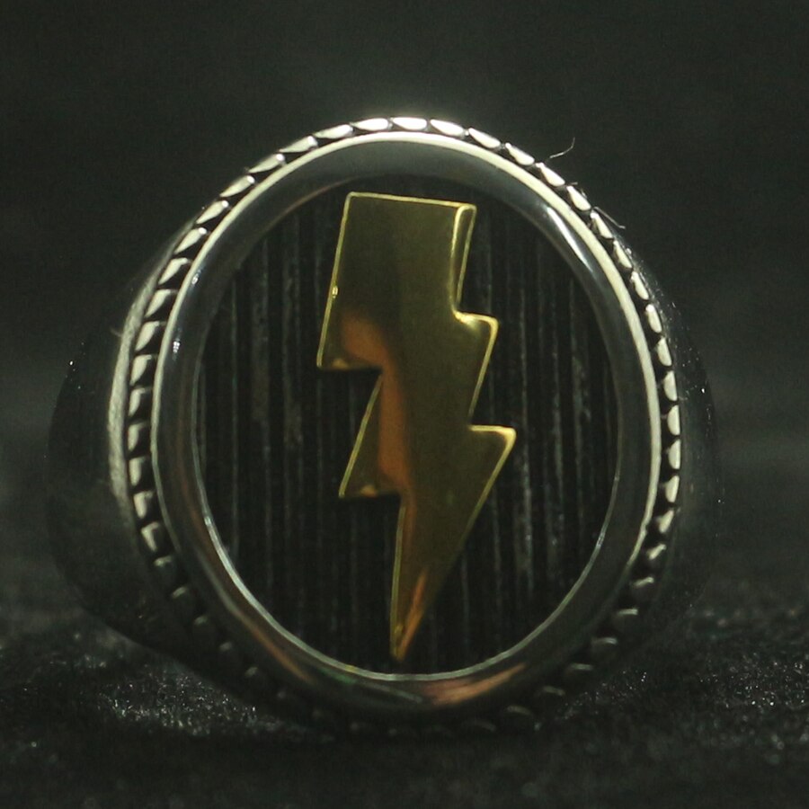 Bague Zeus la foudre