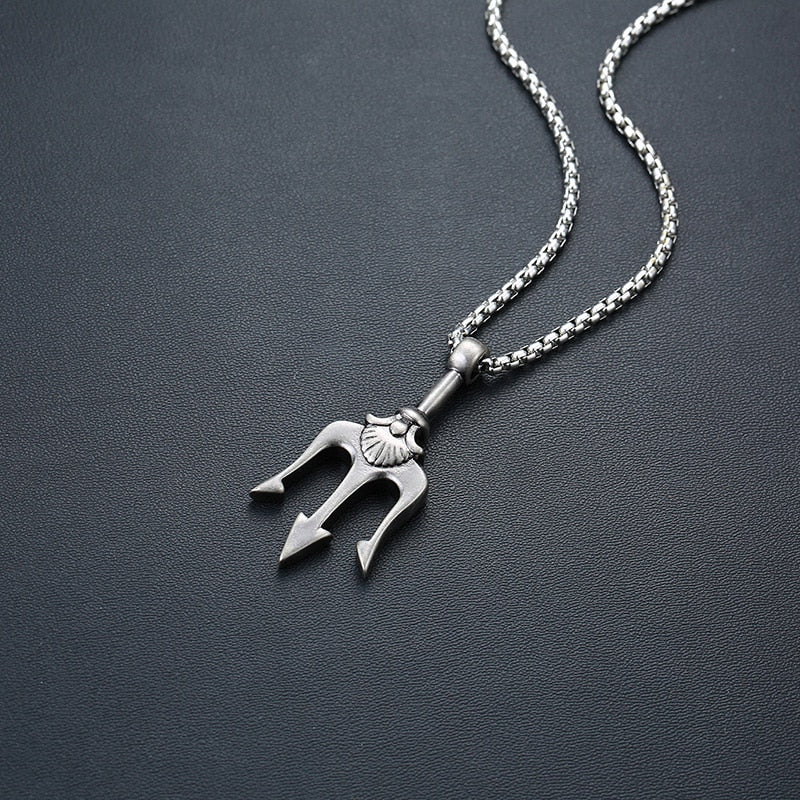 Pendentif Trident Poséidon