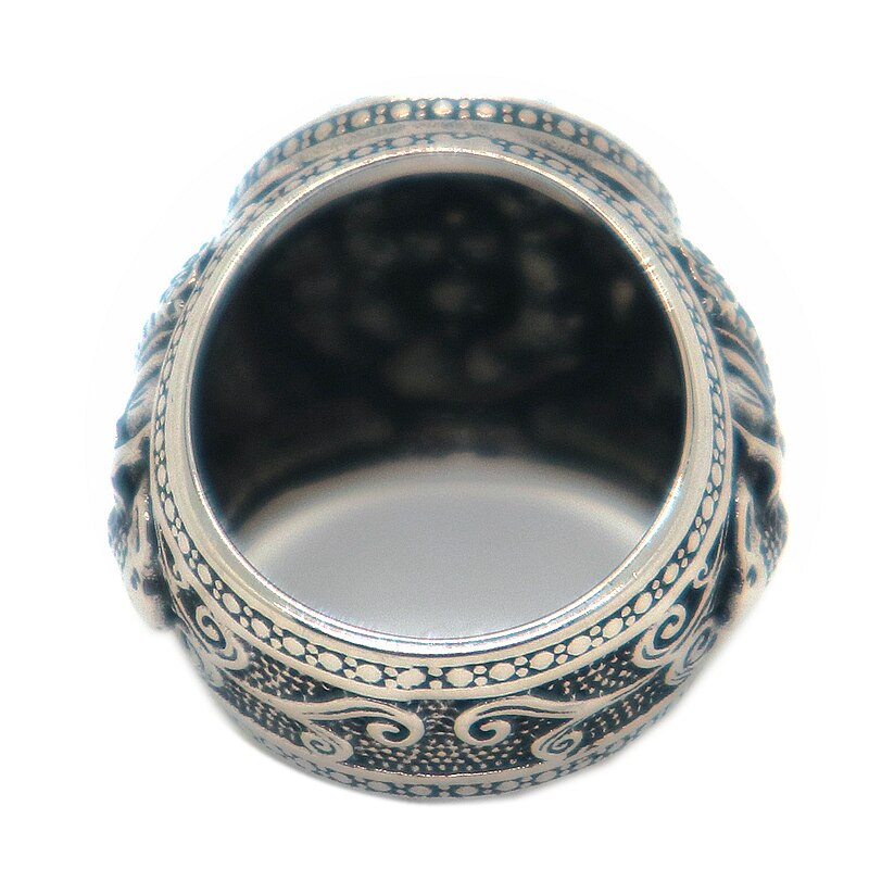 Bague Médusa Rubis Mythologie grecque