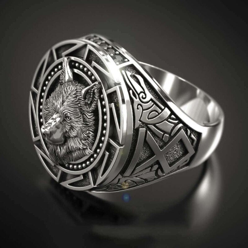 Bague Loup Hadès