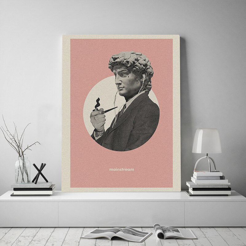 Tableau David Homme d'affaire