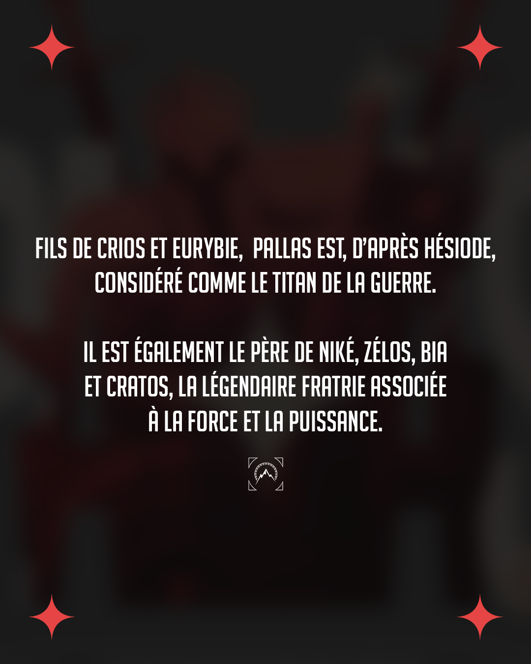 Poster Encadré Pallas Titan de la guerre