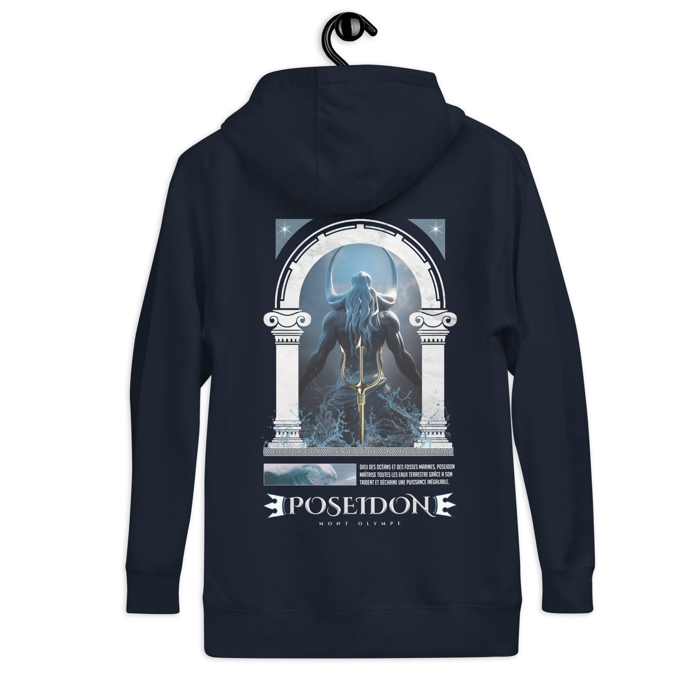 Sweat Poséidon Streetwear mythologie grecque