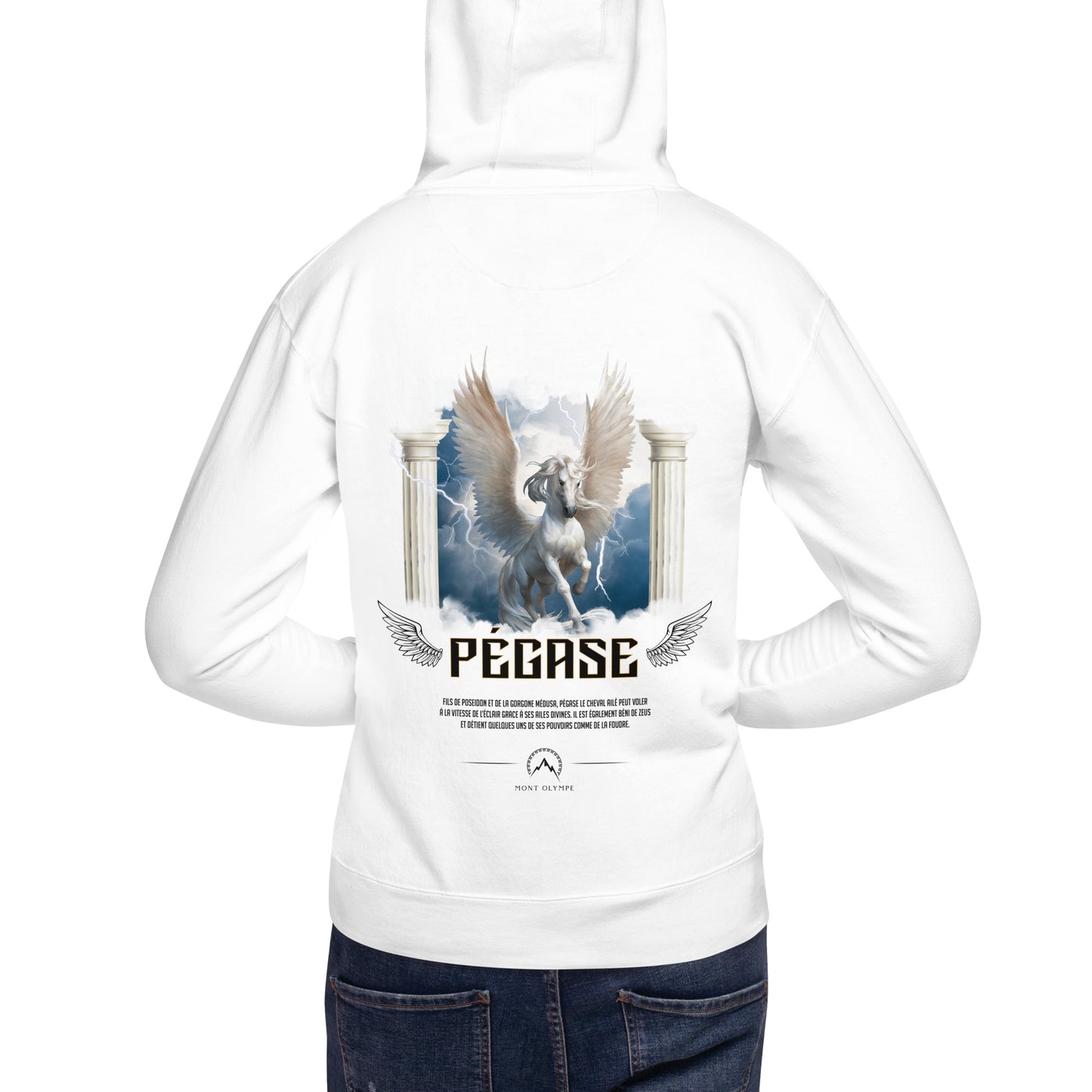 Sweat Pégase Streetwear <br> mythologie grecque