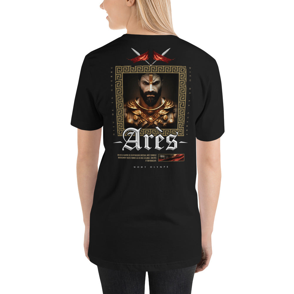 T-shirt Arès Streetwear mythologie grecque