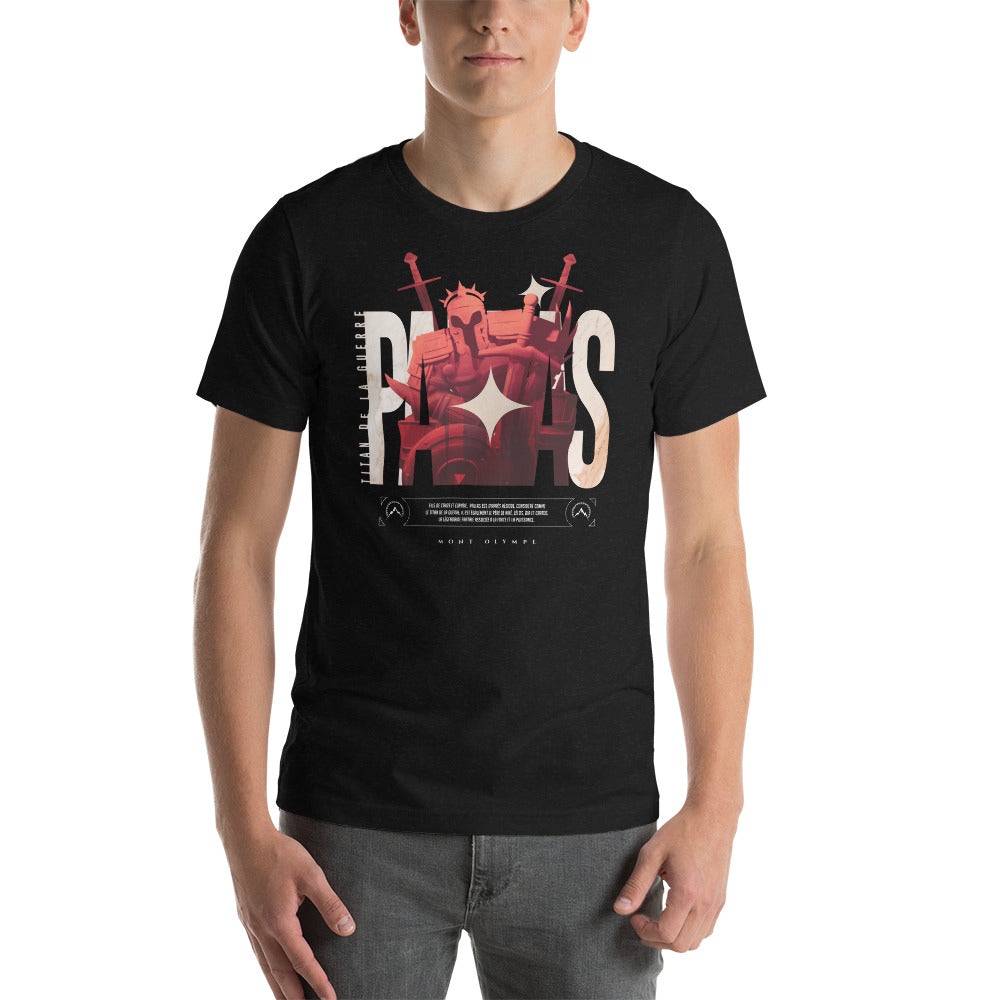 T-shirt Pallas impression avant Mythologie grecque