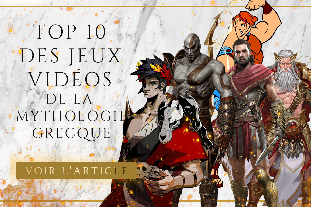 Top 10 des meilleurs jeux vidéos de la mythologie grecque