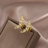 Queen earring<br> Laurel wreath