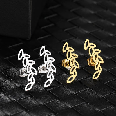 Queen earring<br> Laurel wreath