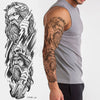 temporary tattoo<br> Poseidon and Medusa