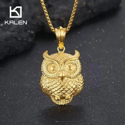 Owl Pendant<br> Athena