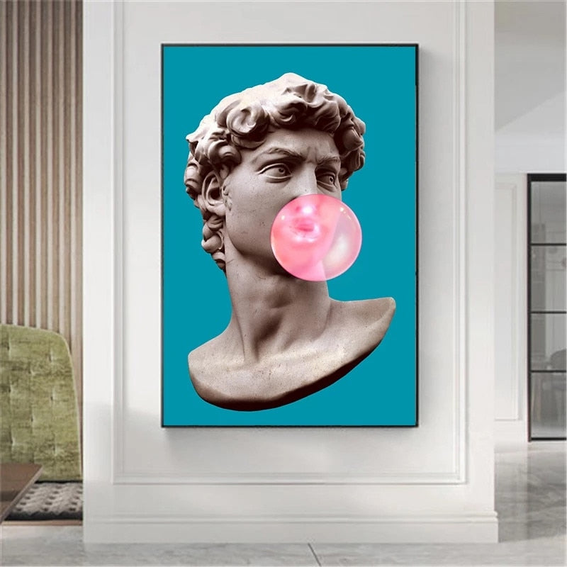 Tableau David <br> Bubble Gum