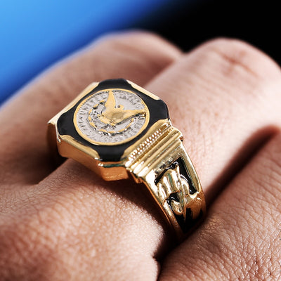 Bague Zeus <br> Aigle Dorée