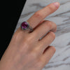 Bague Clotho <br> Moire divinité du destin
