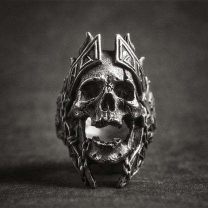 Bague Tête de mort Arès