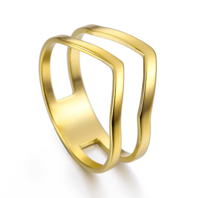 Queen of Spartan Ring<br> Woman (Steel)