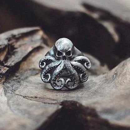 Bague kraken l'Oméga