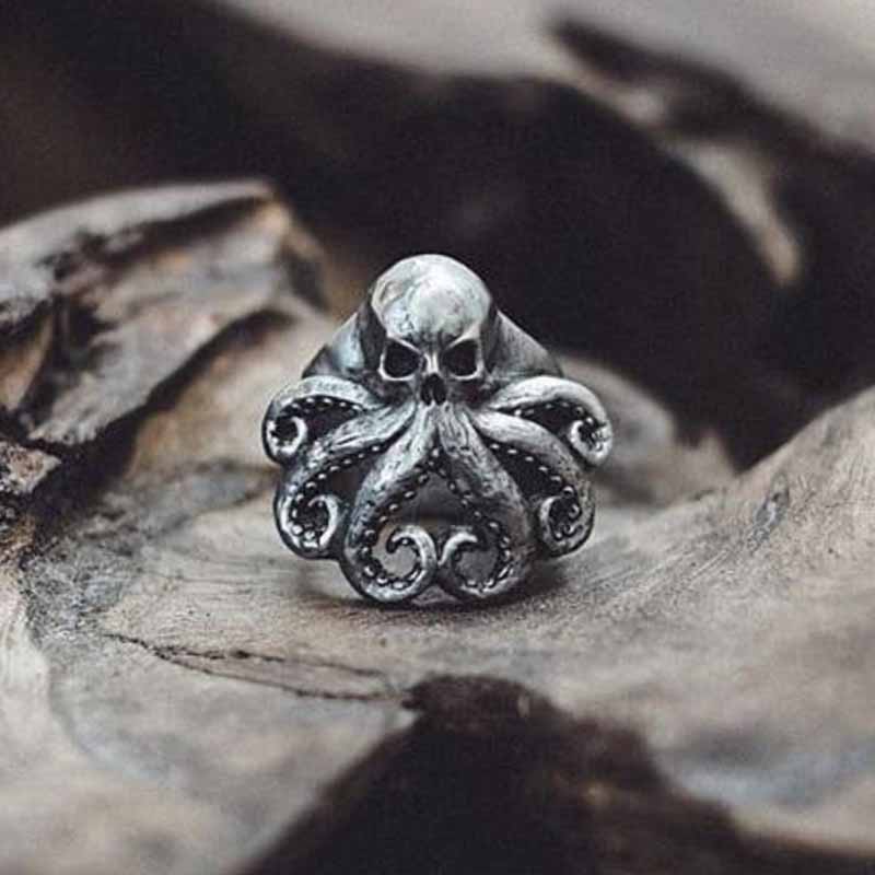 Bague kraken l'Oméga