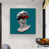 Tableau David <br> Futuriste