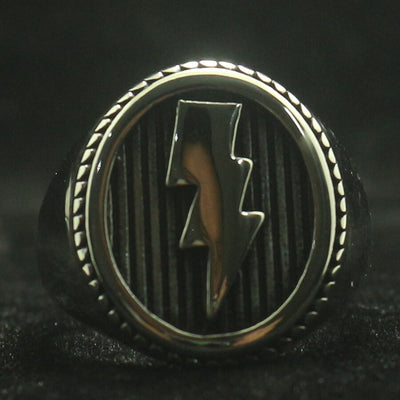 Bague Zeus <br> la foudre