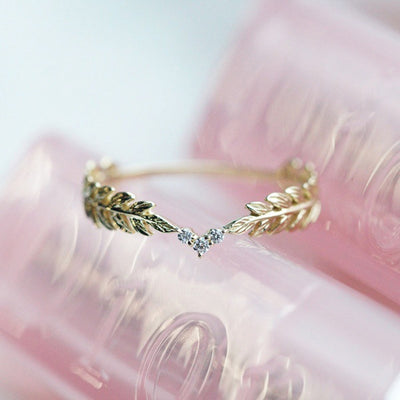 Bague Grec <br> Couronne Triomphale