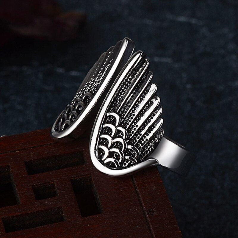 Bague d'Icare dieu ailé