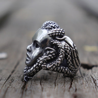 Medusa Ring<br> Steel Mask