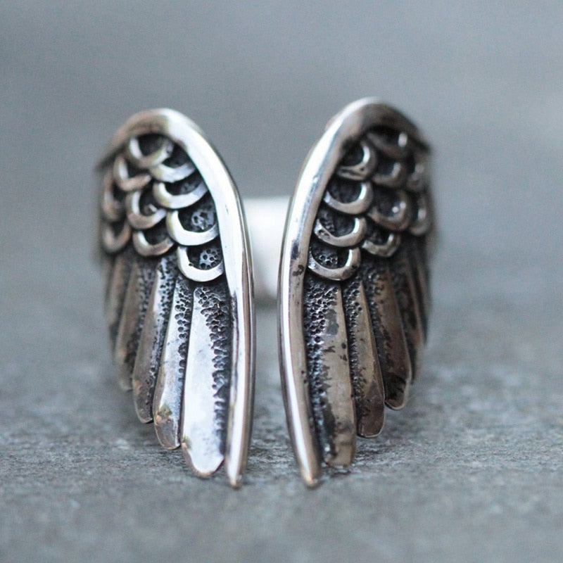 Bague d'Icare dieu ailé