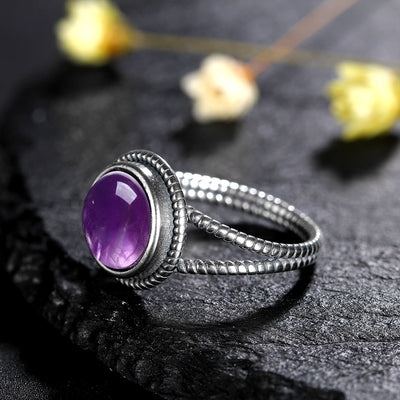 Bague Clotho <br> Moire divinité du destin