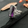 Bague Atropos <br> Moire divinité du destin